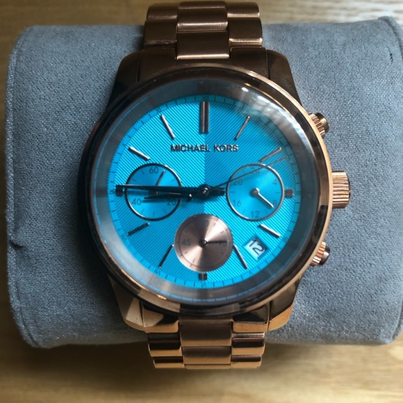 MK Runway Round Rose Gold-tone Watch MK6164 - Picture 4 of 8